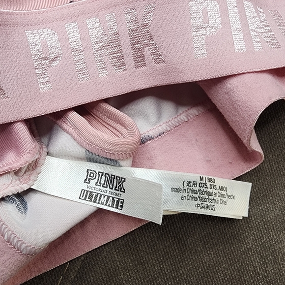 PINK Victoria's Secret Women's Multicolor Sports Bra Set - Picture 3 of 8